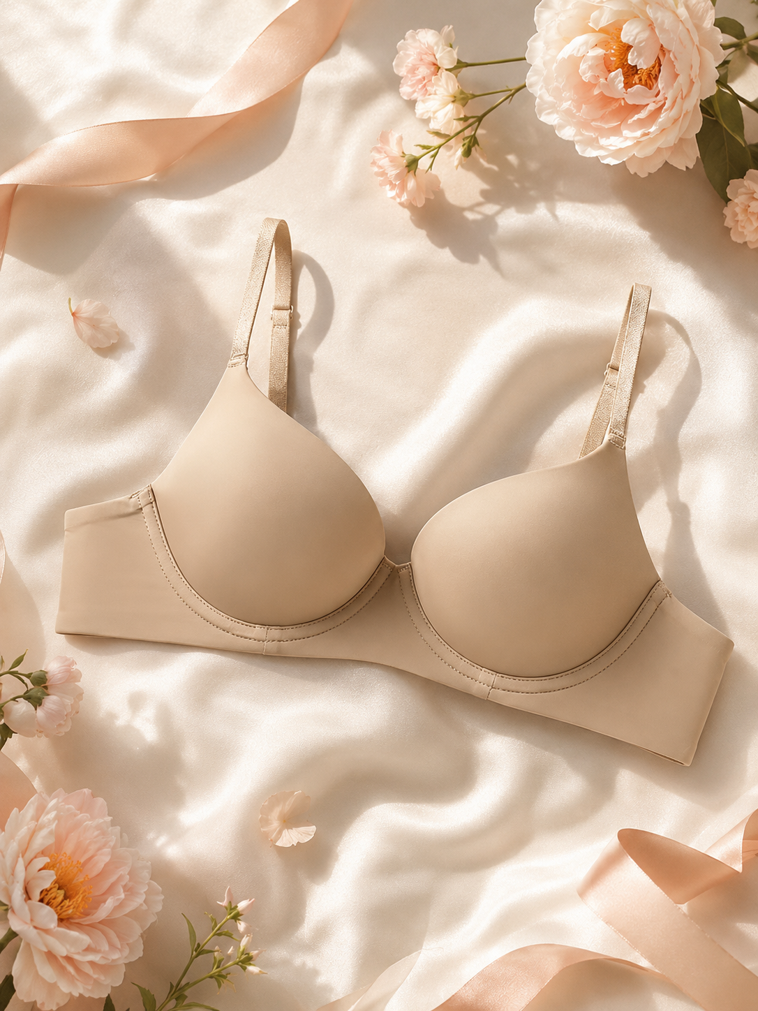 Soft Noir XZ-004 Seamless Lift Bra – Smooth Soft Underwire Support