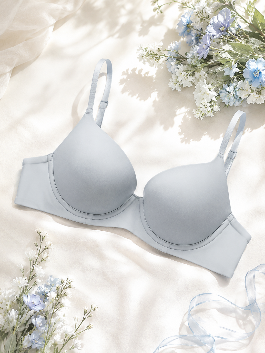 Soft Noir XZ-004 Seamless Lift Bra – Smooth Soft Underwire Support