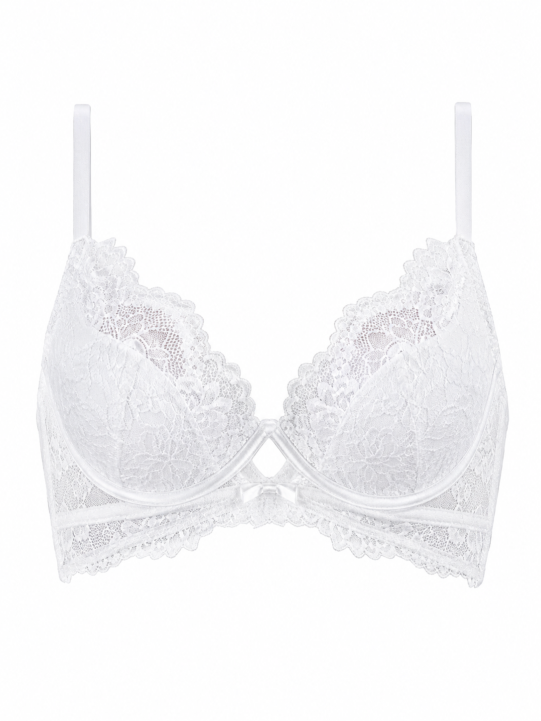 Soft Noir XZ-005 French Lace Lift Bra