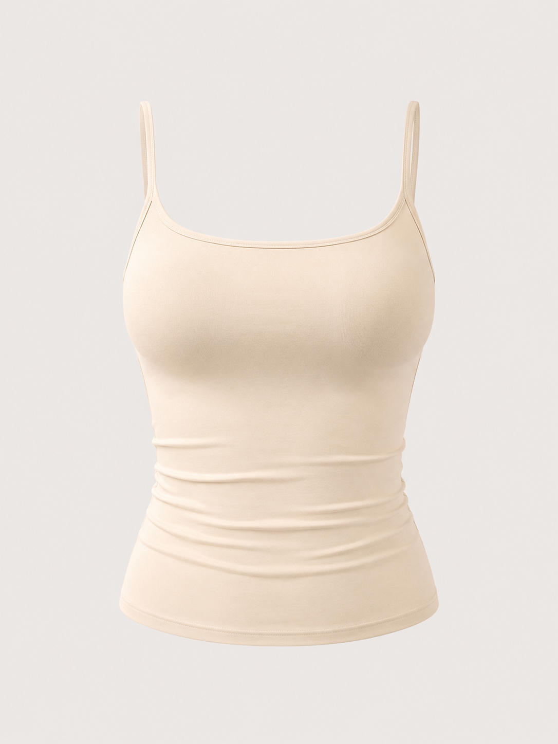 Soft Noir Padded Strappy Camisole in cream for refined lingerie styling